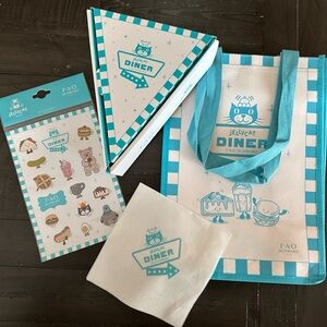 Exclusive NYC Jellycat Diner Accessories FAO Schwarz - No Jellycat included